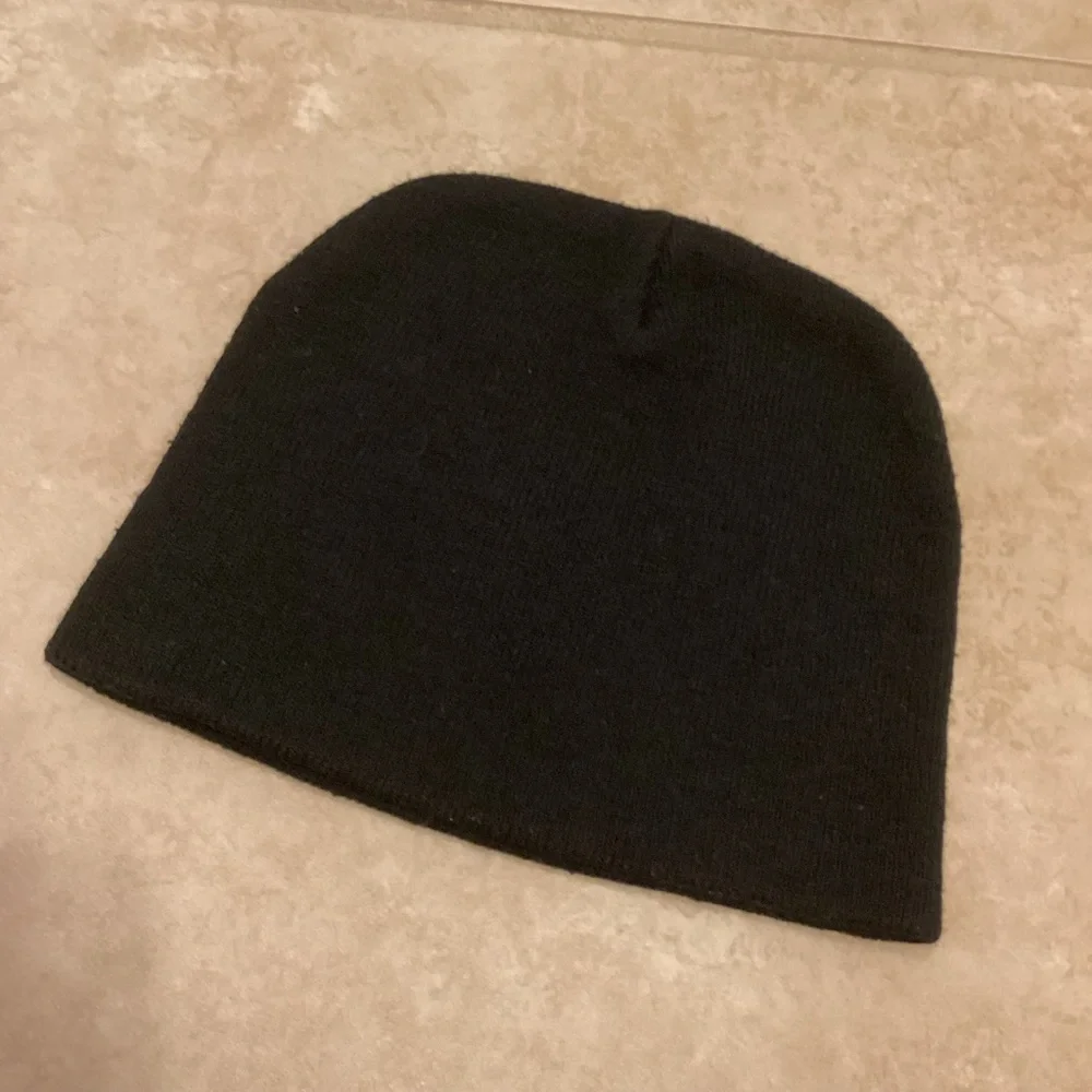 Kids Black Beanie